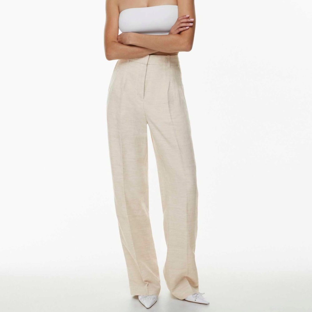 Aritzia the effortless pant - linen